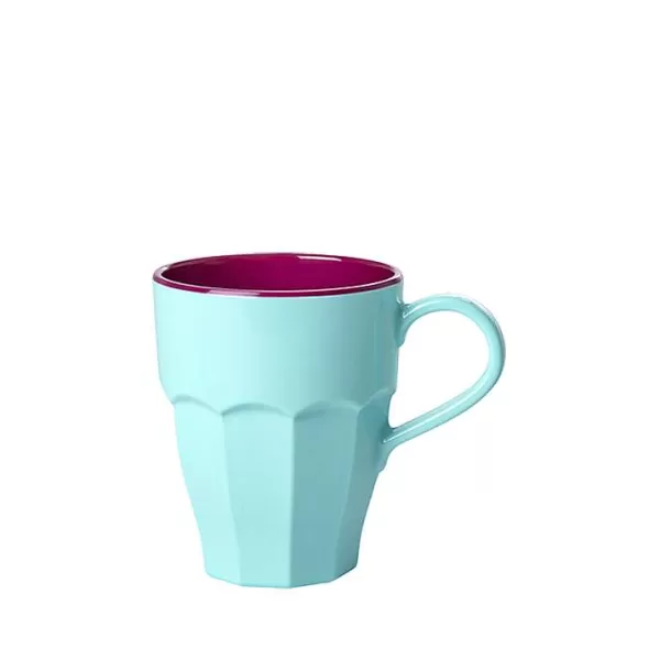 RICE Vaisselle Enfant^Mug Melamine H 10.5 Cm - Menthe