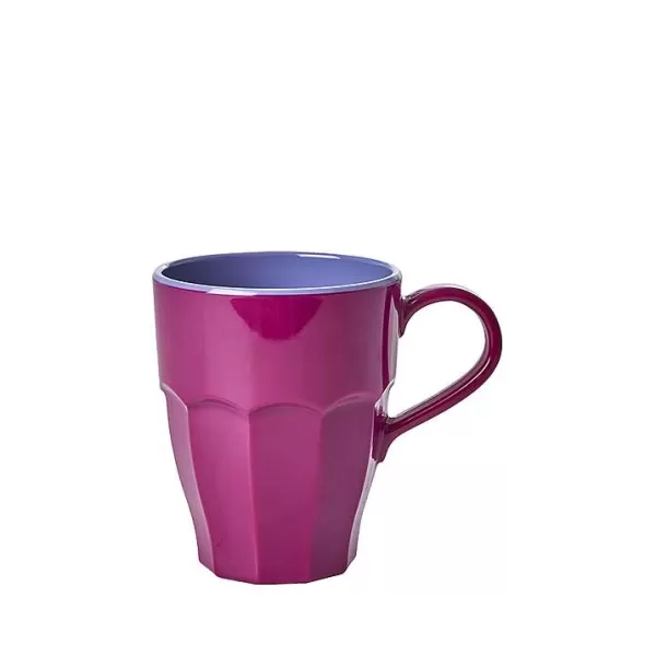 RICE Vaisselle Enfant^Mug Melamine H 10.5 Cm - Prune