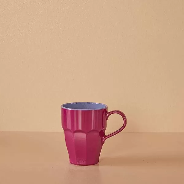 RICE Vaisselle Enfant^Mug Melamine H 10.5 Cm - Prune