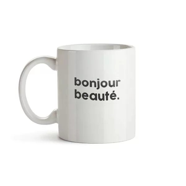 FÉLICIE AUSSI Mugs & Tasses^Mug Message - Bonjour Beaut