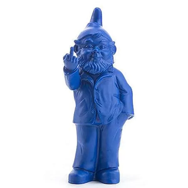 MAISENBACHER CHRISTO Vases / Petits Objects Déco^Nain Doigt D'Honneur By Ottmar H Rl - Bleu