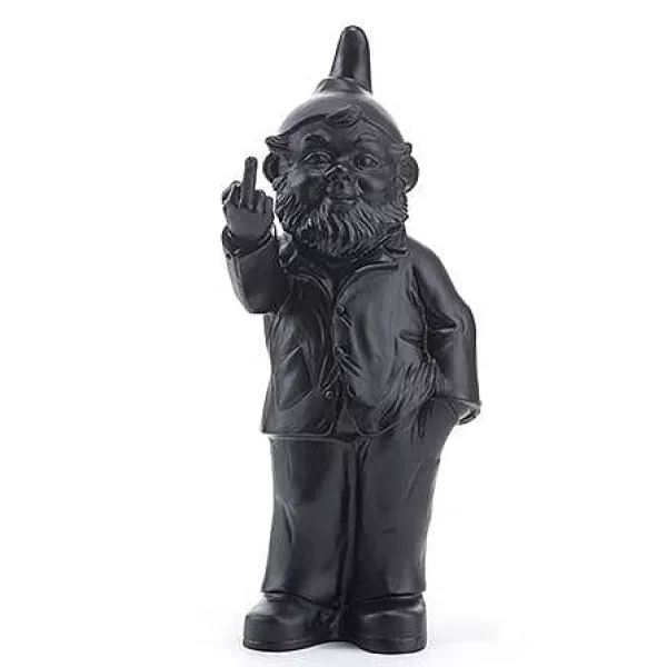 MAISENBACHER CHRISTO Vases / Petits Objects Déco^Nain Doigt D'Honneur By Ottmar H Rl - Noir