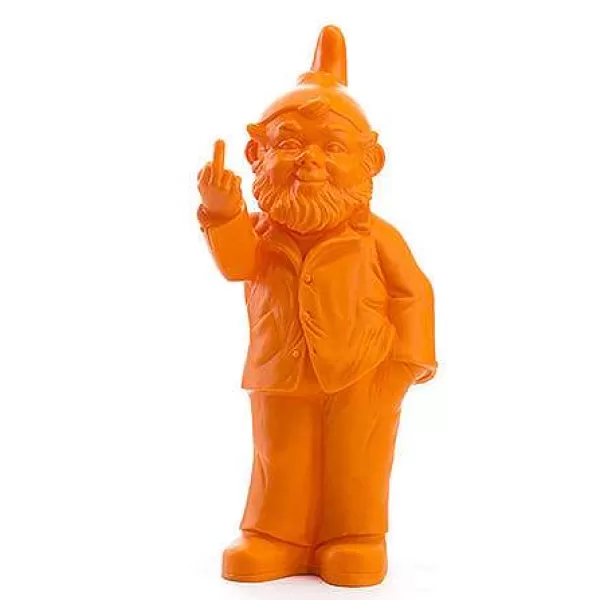 MAISENBACHER CHRISTO Vases / Petits Objects Déco^Nain Doigt D'Honneur By Ottmar H Rl - Orange