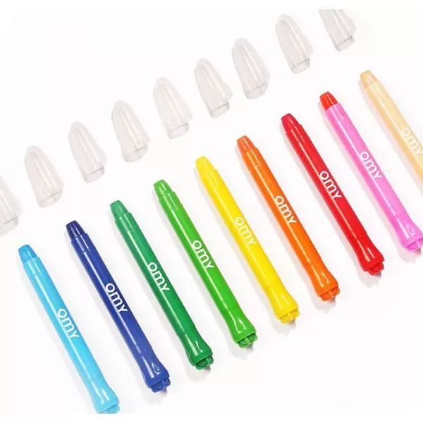 OMY Jouets / Coloriages^ Crayons De Couleurs - Gel
