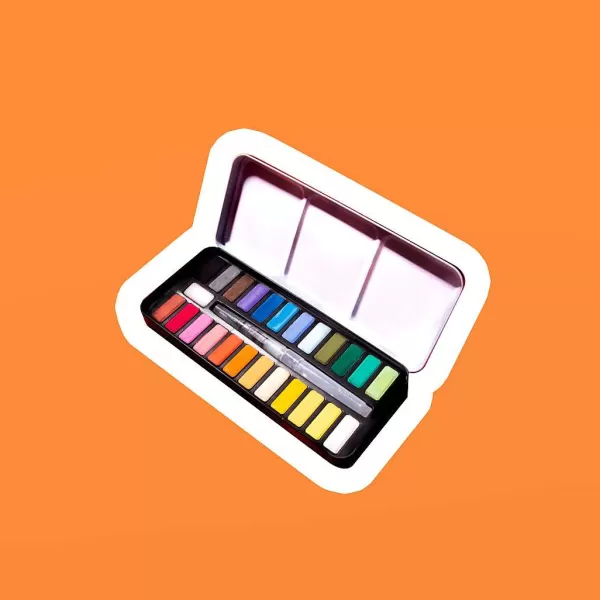 OMY Jouets / Coloriages^ Kit Aquarelle