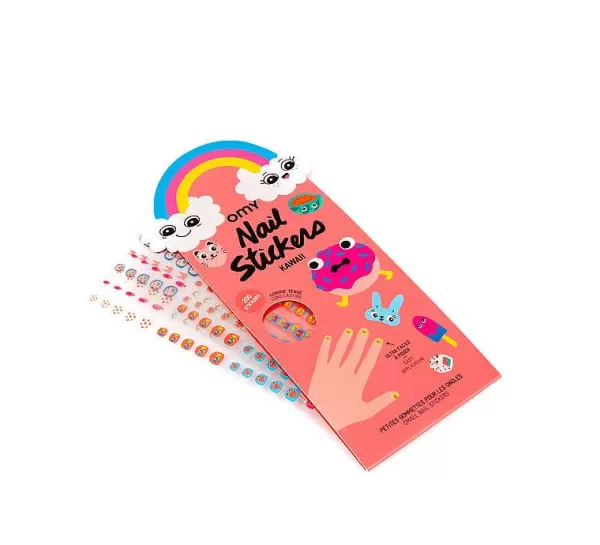 OMY Jeux & Fun^ Nails Stickers - Kawa