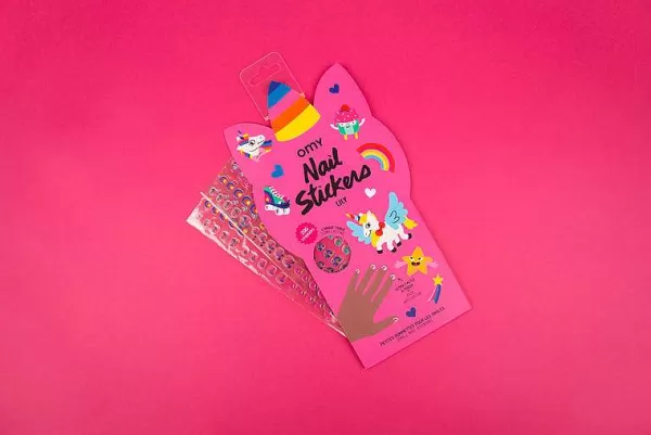 OMY Jeux & Fun^ Nails Stickers - Lilly