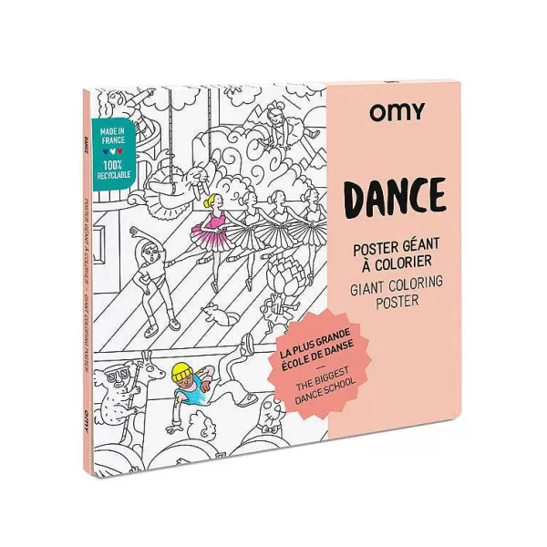 OMY Jeux & Fun^ Poster G Ant Colorier - Dance