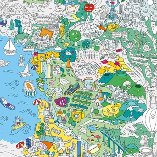 OMY Jeux & Fun^ Poster G Ant Colorier - France