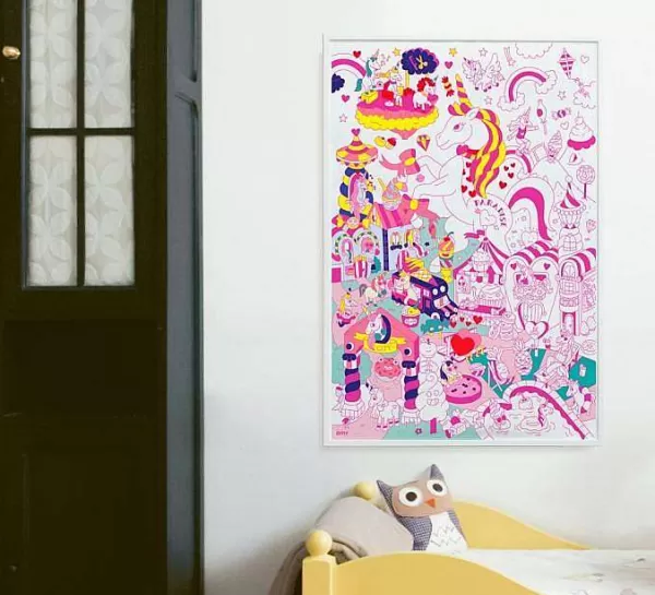 OMY Jeux & Fun^ Poster G Ant Colorier - Lily