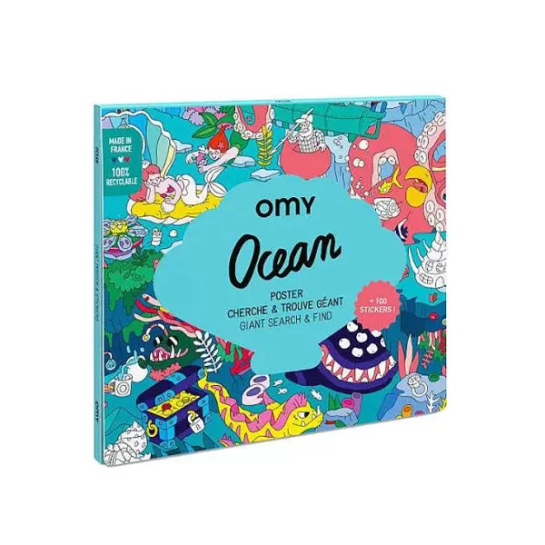 OMY Jeux & Fun^ Poster G Ant Stickers - Oc An