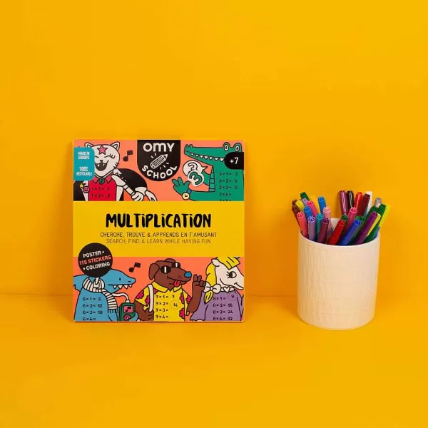 OMY Jeux & Fun^ Poster School - Multiplications