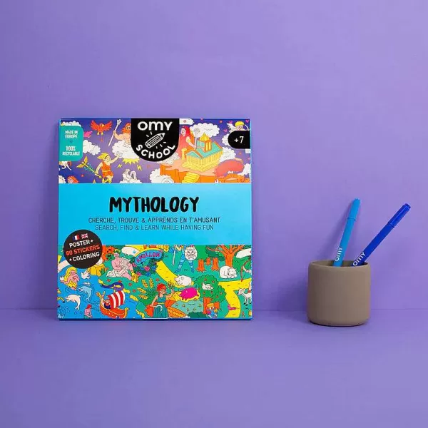 OMY Jeux & Fun^ Poster School - Mythologie