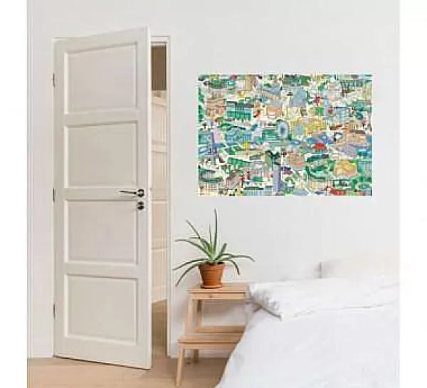 OMY Jeux & Fun^ Poster Stickers - Paris