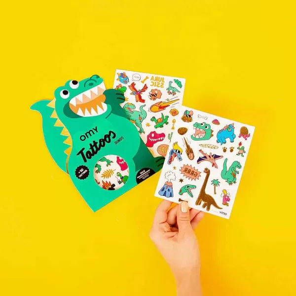OMY Jeux & Fun^ Tattoos - Dinos