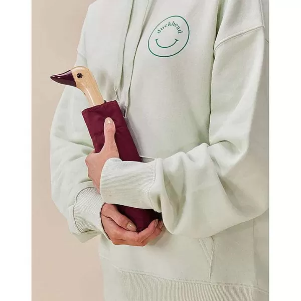ORIGINAL DUCKHEAD Accessoires (porte-clés, Parapluies)^Parapluie Compact Avec Manche Duck - Forest Green