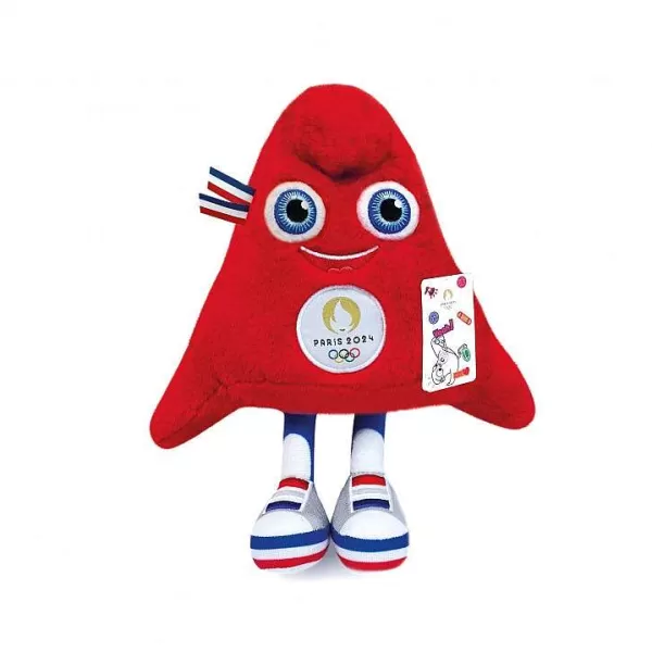 Doudou & Compagnie Peluches & Figurines^Peluche Mascotte Officielle Jeux Olympiques Paris 2024 H.23Cm