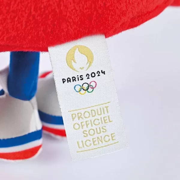 Doudou & Compagnie Peluches & Figurines^Peluche Mascotte Officielle Jeux Olympiques Paris 2024 H.23Cm