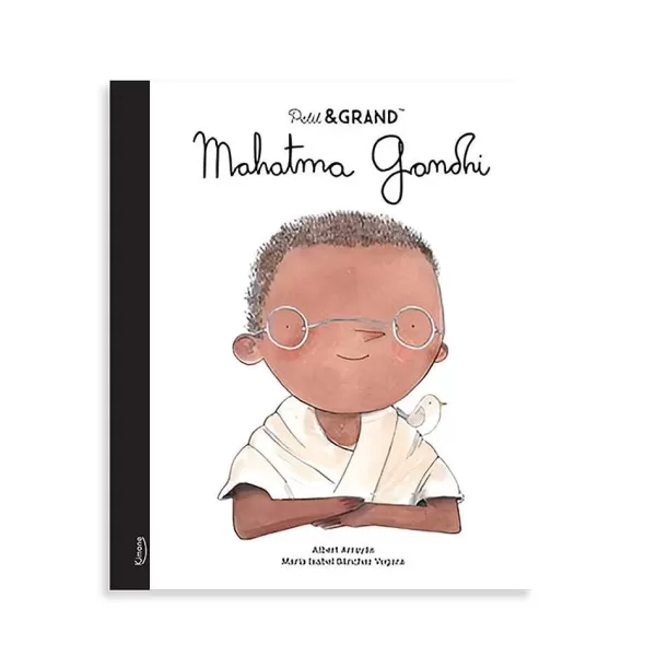 ELCY Livres Enfants^Petit & Grand Livre - Mahatma Gandhi