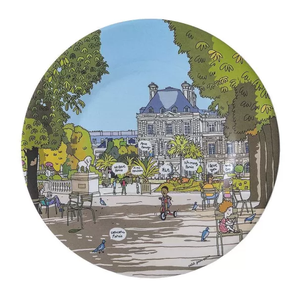 PETIT JOUR Assiettes & Plats^ Assiette Dessert Paris - Jardin Du Luxembourg