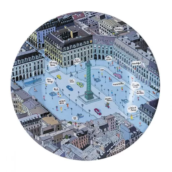 PETIT JOUR Assiettes & Plats^ Assiette Dessert Paris - Place Vend Me