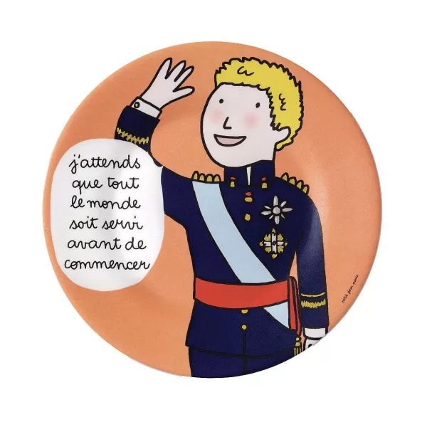 PETIT JOUR Vaisselle Enfant^ Assiette Dessert Prince - Servi