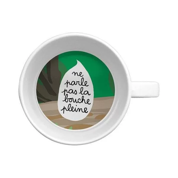 PETIT JOUR Vaisselle Enfant^ Mug - Les Dinosaures "Bouche Pleine"