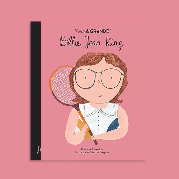 ELCY Livres Enfants^Petite & Grande Livre - Billie Jean King