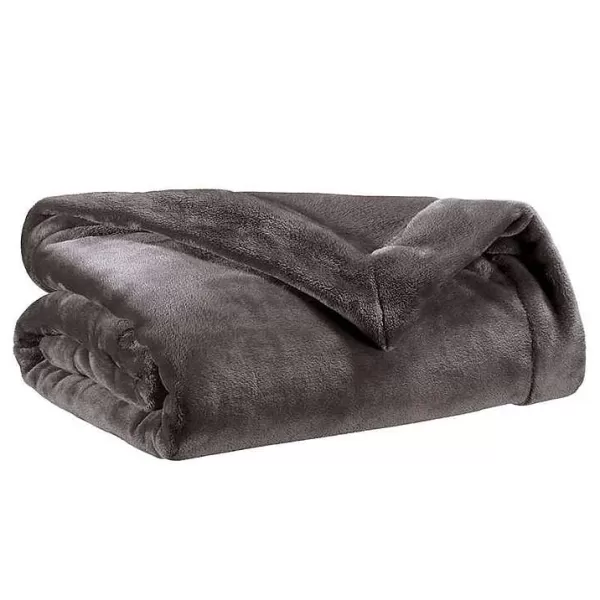 VIVARAISE Tapis / Plaids / Coussins^Plaid Tender - Asphalte