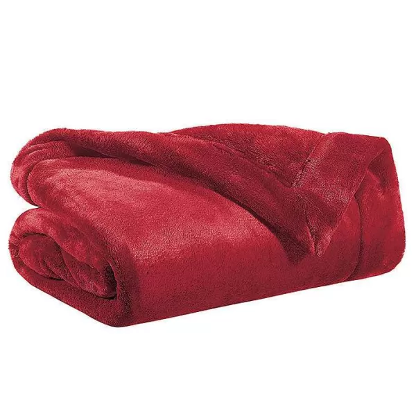 VIVARAISE Tapis / Plaids / Coussins^Plaid Tender - Rubis