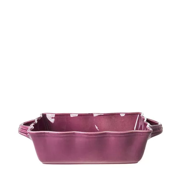 RICE Ustensiles De Cuisine^Plat En C Ramique Pour Four - Violet