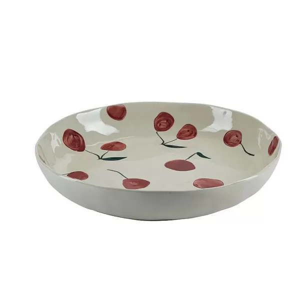 COZY LIVING Assiettes & Plats^Plat Motif Cerises 30 Cm