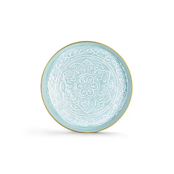 RYON DISTRIBUTION Plateaux Berbères^Plateau Berb Re 35 Cm - Bleu Clair