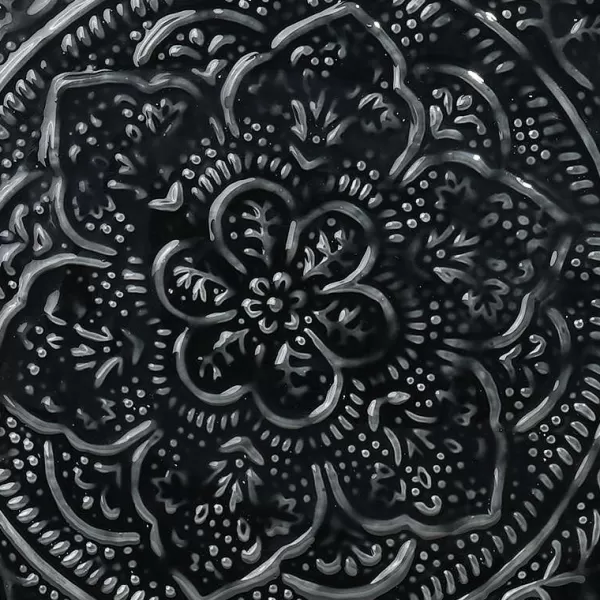 RYON DISTRIBUTION Plateaux Berbères^Plateau Berb Re 35 Cm - Noir