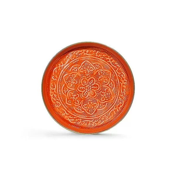 RYON DISTRIBUTION Plateaux Berbères^Plateau Berb Re 35 Cm - Orange