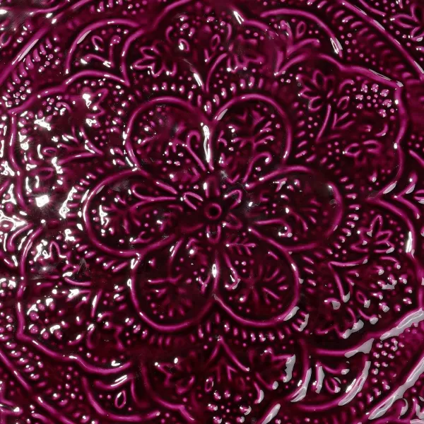 RYON DISTRIBUTION Plateaux Berbères^Plateau Berb Re 45 Cm - Burgundy