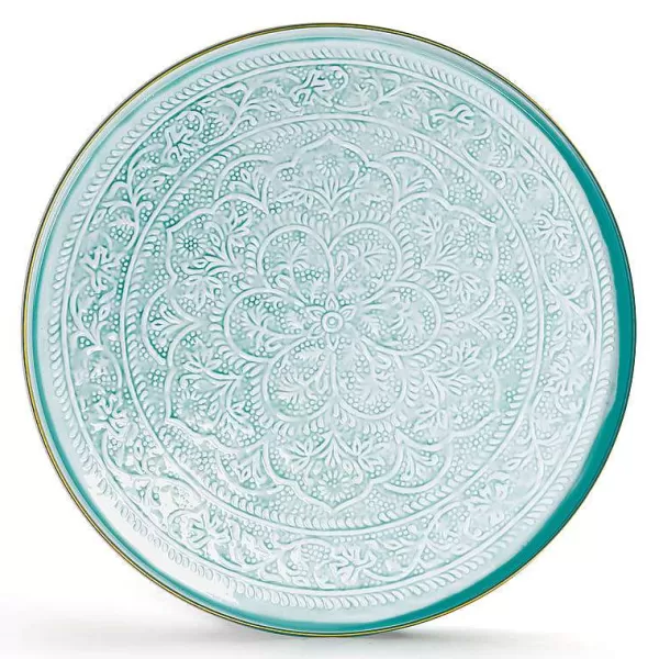 RYON DISTRIBUTION Plateaux Berbères^Plateau Berb Re 60 Cm - Bleu Clair