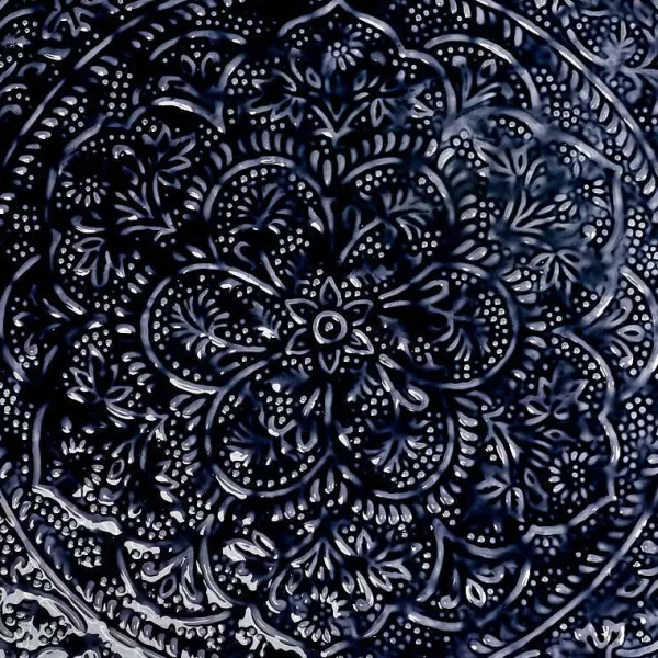 RYON DISTRIBUTION Plateaux Berbères^Plateau Berb Re 60 Cm - Bleu Marine