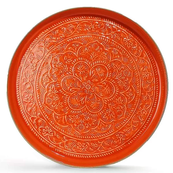 RYON DISTRIBUTION Plateaux Berbères^Plateau Berb Re 60 Cm - Orange