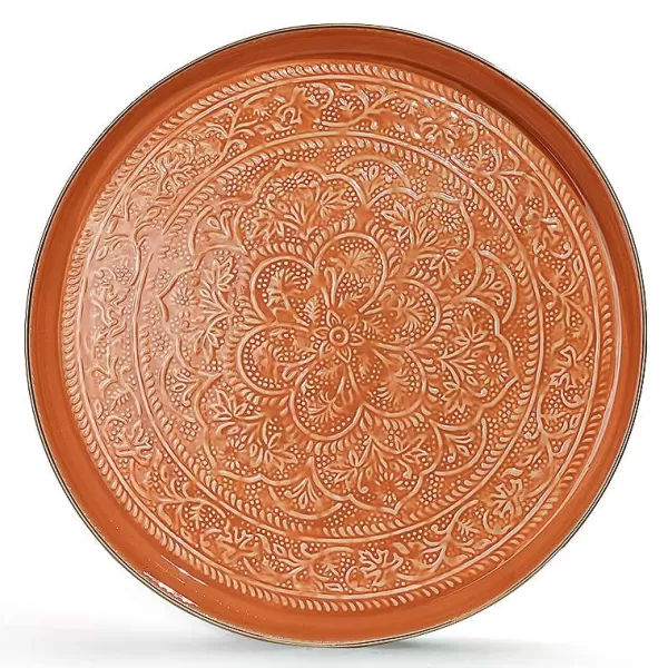 RYON DISTRIBUTION Plateaux Berbères^Plateau Berb Re 60 Cm - Terracotta