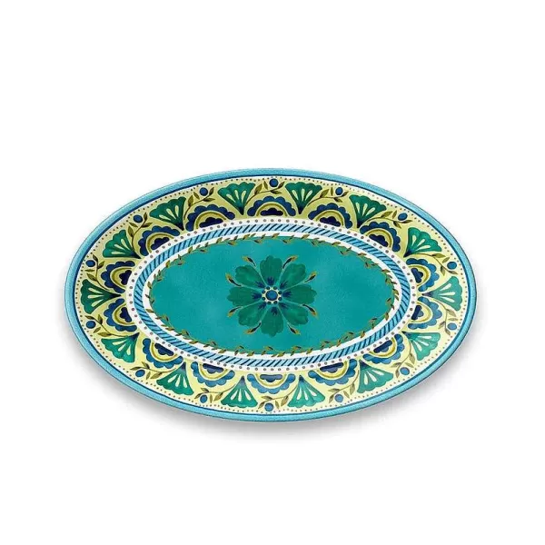 SERAFINO ZANI Assiettes & Plats^Plateau Ovale M Lamine 36 Cm - Londres