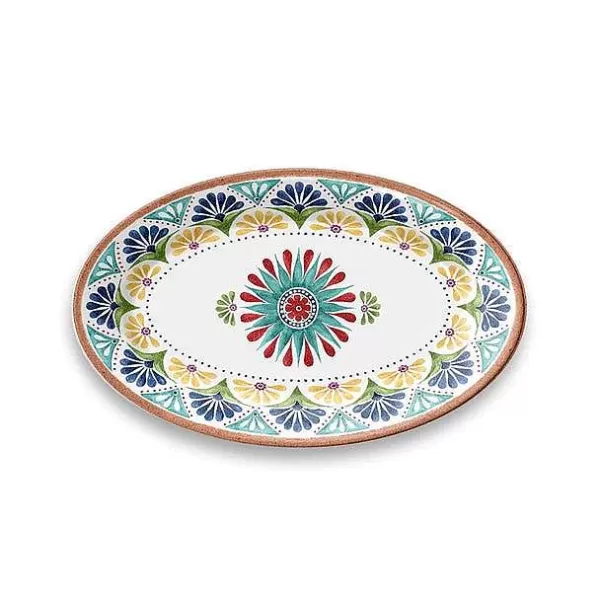 SERAFINO ZANI Assiettes & Plats^Plateau Ovale M Lamine 36 Cm - Porto