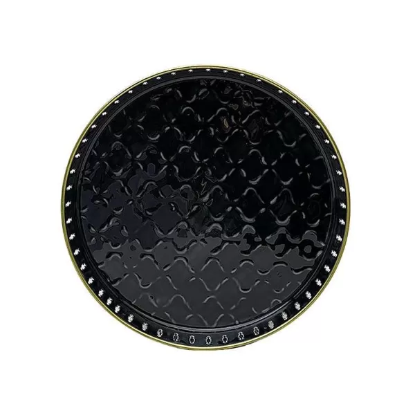 RYON DISTRIBUTION Plateaux Berbères^Plateau Riviera 45 Cm - Noir
