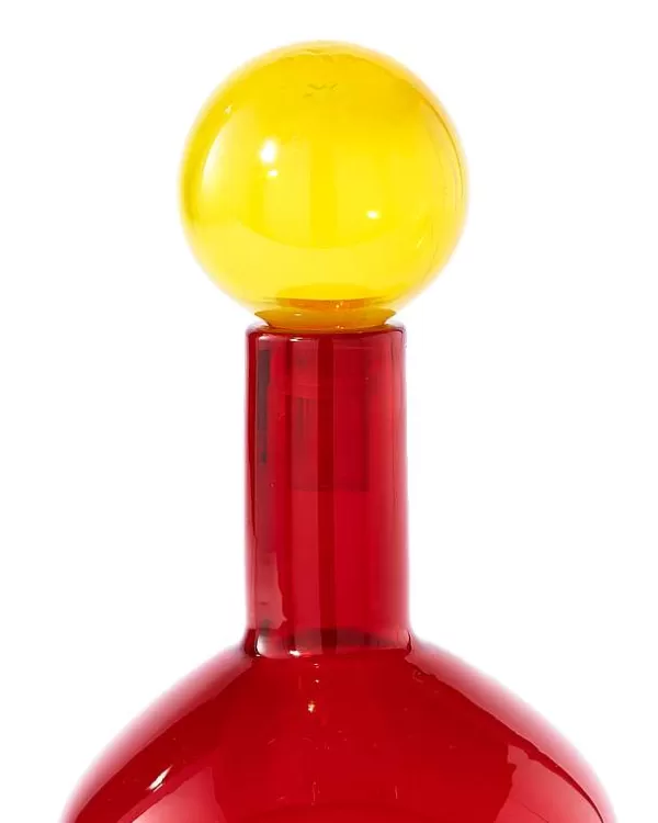 POLSPOTTEN Bouteilles, Carafes^Pols Potten Bouteille En Verre H.33 Cm - Rouge