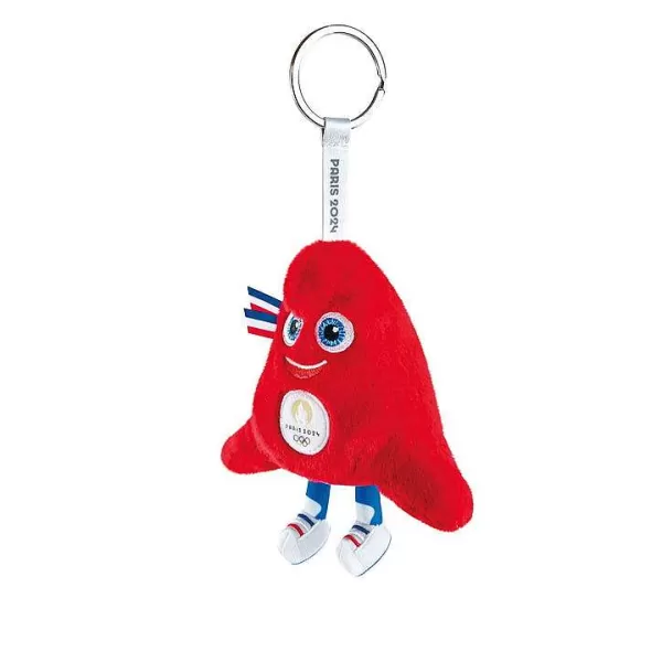 Doudou & Compagnie Peluches & Figurines^porte-clés Mascotte Jeux Olympiques Paris 2024