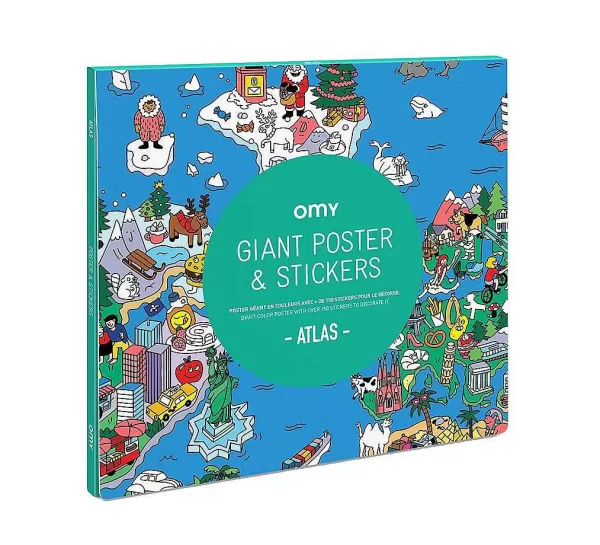 OMY Jeux & Fun^Poster Stickers - France