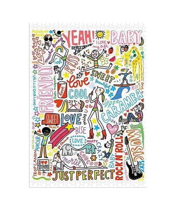 IMAGE REPUBLIC Jeux & Fun^Puzzle Soledad 1 000 Pcs - Graffitis