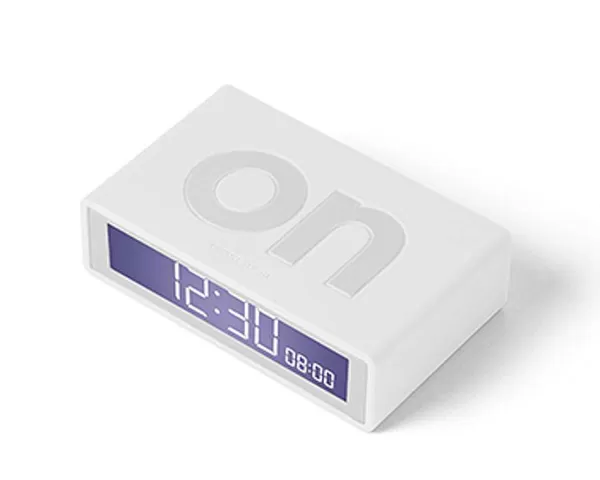 LEXON Audio / Réveils / Photo^R Veil Flip + Travel - Blanc