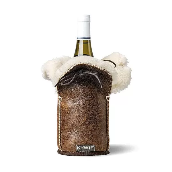 KYWIE Ustensiles De Cuisine^Rafraichisseur De Champagne - Cuir Marron