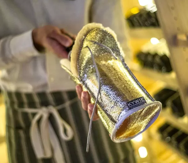 KYWIE Ustensiles De Cuisine^Rafraichisseur De Champagne - Gold